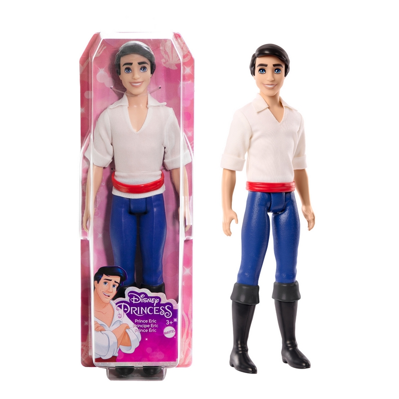 Disney princezná Mattel Princ Eric Bábika 31 cm